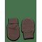 FIXONI Mittens - Single Layer - RAIN DRUM MELANGE - 0-1M – kuva 1
