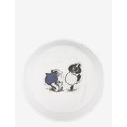 METTE DITMER Rasmus Klump Bowl - BLACK/BLUE PRINT - 12.5 cm