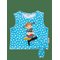 PIPPI LONGSTOCKING Prickigt Topp - BLUE - 98 – kuva 1