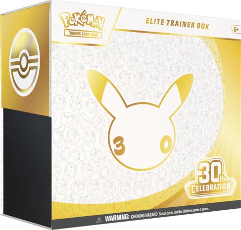 Pokemon TCG: 30th Celebration - Elite Trainer Box KORTTI