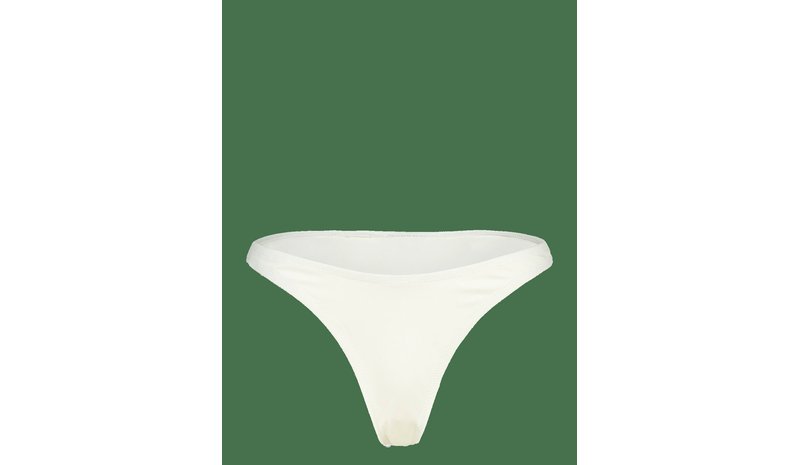 WEEKDAY Brazilian Mini Bikini Bottom - WHITE - M – kuva 1/2