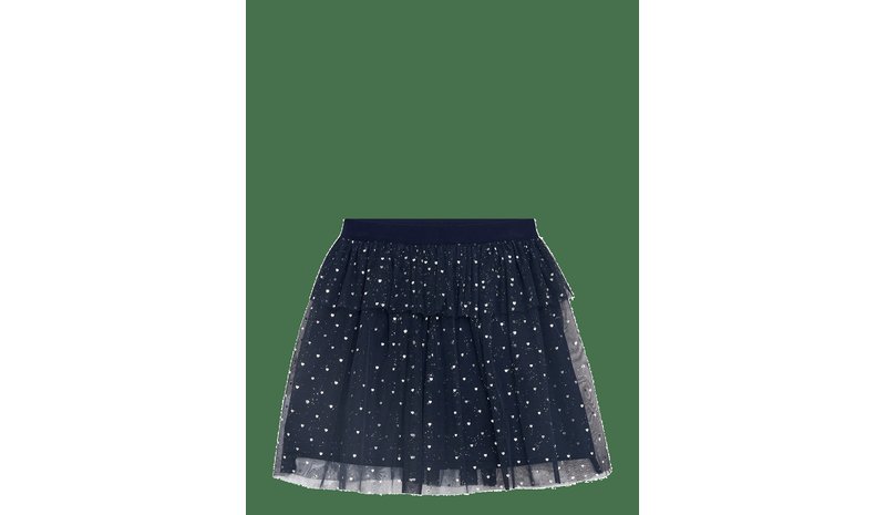 CREAMIE Skirt Mesh - BLACK IRIS - 110 – kuva 1/4