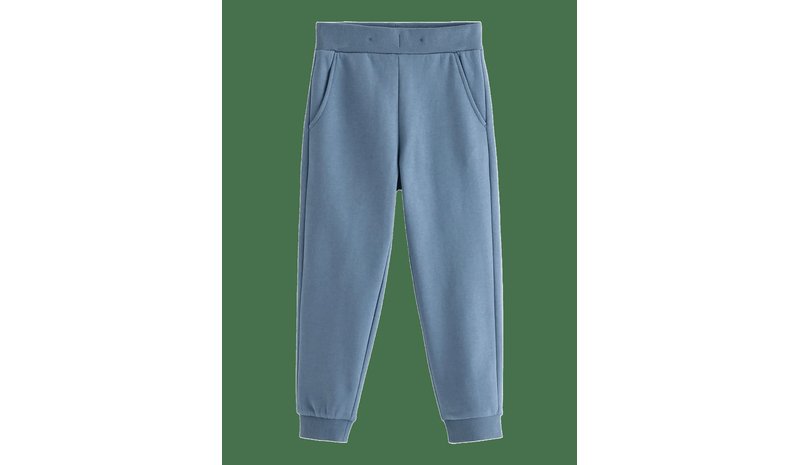 LINDEX Joggers With Brushed Inside - DARK DUSTY BLUE - 104