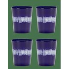 SERAX Tea Cup 33Cl Dark Blue-White Feast By Ottolenghi Set/4 - BLUE - 33 CL