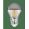 E3LIGHT E3 Led Proxima G45 E27 927 470Lm Cri95 Topmirror Ch Dim - SILVER - One Size – kuva 1