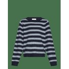 VERO MODA GIRL Vmdoffy Ls O-Neck Blouse Ga Noos Girl - NAVY BLAZER - 134/140