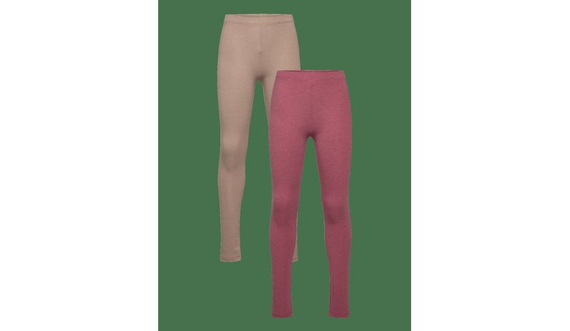 MINYMO Basic Leggings (2-Pack) - APPLE BUTTER - 152 – kuva 1/2