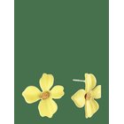 BY JOLIMA Lilly Earring - YELLOW - One Size