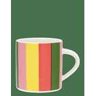 ARABIA Vuokko Mug 0,35L Pieni 4-Raita - MIXED SET COLOUR - 35 CL