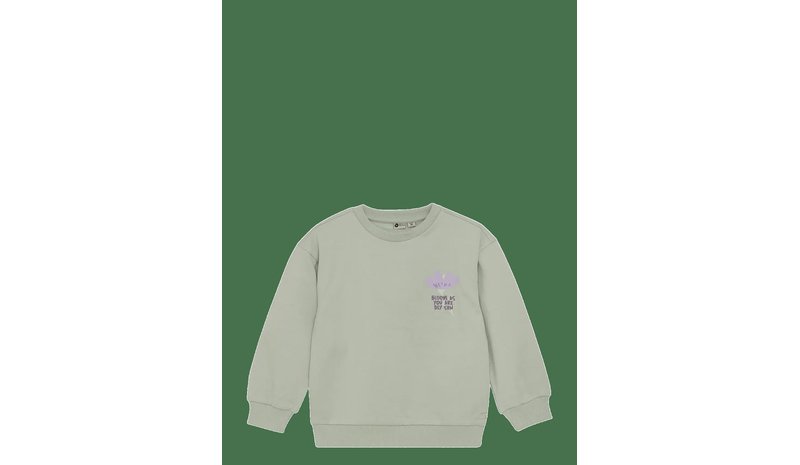 DAILY 7 Sweater Backprint - COOL MINT - 98 – kuva 1/2
