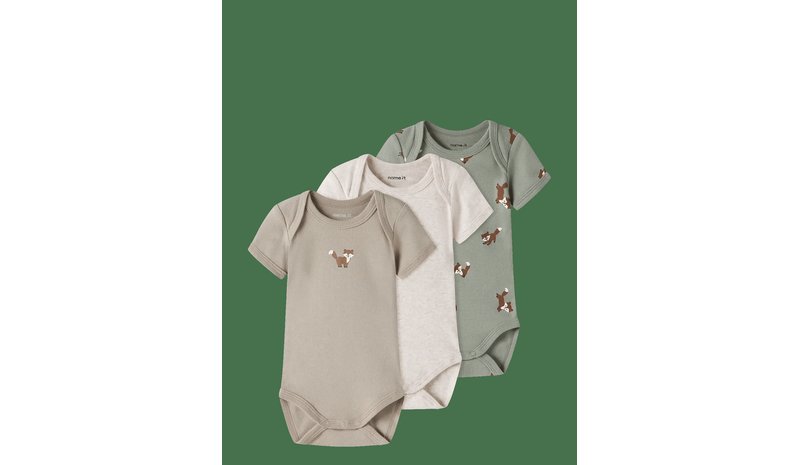 NAME IT Nbmbody 3P Ss Fox Noos - SHADOW - 86 – kuva 1/2