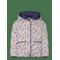 MANGO Flowers Print Quilted Anorak - NAVY - 2-3 – kuva 1