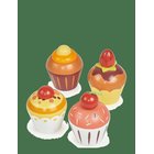 MENTARI Teatime Cupcakes 4 Pcs - MULTI - One Size