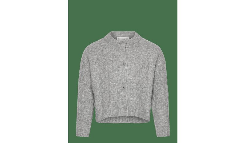 MANGO Knitted Button Cardigan - MEDIUM GREY - 9-10 – kuva 1/2