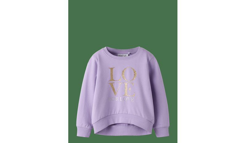 NAME IT Nmfpboppi Sweat Unb - LAVENDULA - 98 – kuva 1/2