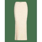 GINA TRICOT Knitted Boucle Skirt - CREAM (1047) - M