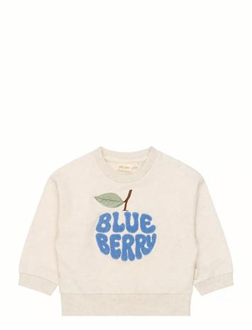 PETIT PIAO Ppgerda Sweatshirt - EGGNOG - 98 – kuva 1/2
