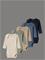 NAME IT Nbnbody 5P Ls Solid Rib Noos - CHINA BLUE - 62 – kuva 1