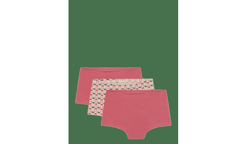 MINYMO Briefs 3-Pack Aop - DESERT ROSE - 110 – kuva 1/2