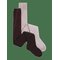 MINYMO 2-Pack Stockings W. Pattern - HUCKLEBERRY - 68\74 – kuva 1