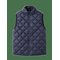 MANGO Diamond Quilted Waistcoat - NAVY - 128 – kuva 1