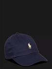 RALPH LAUREN KIDS The Iconic Cotton Chino Ball Cap - NEWPORT NAVY - 5/7
