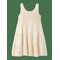 MANGO Embroidered Textured Dress - LIGHT BEIGE - 140 – kuva 1