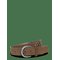 MANGO TEEN Stud Leather Belt - BROWN - S – kuva 1