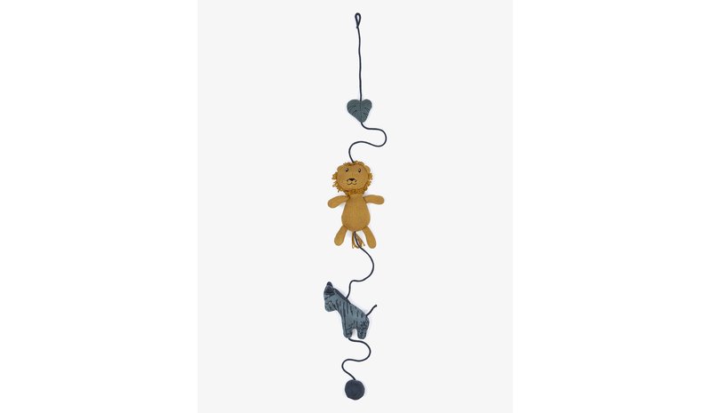 SMALLSTUFF String Mobile, Safari - MULTI COLORED - One Size 25 cm – kuva 1/2