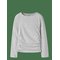 NAME IT Nkfofransa Ls Top Bf - LIGHT GREY MELANGE - 116 – kuva 1