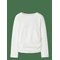 NAME IT Nkfofransa Ls Top Bf - CLOUD DANCER - 134-140 – kuva 1