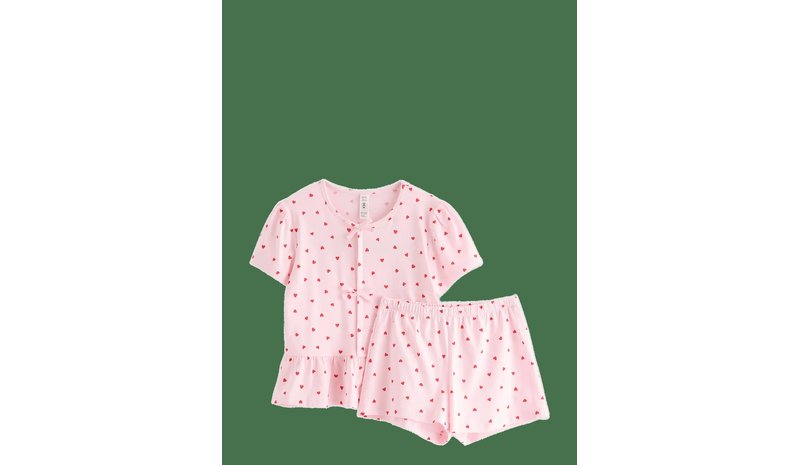 LINDEX Pyjama Set - LIGHT PINK - 110/116
