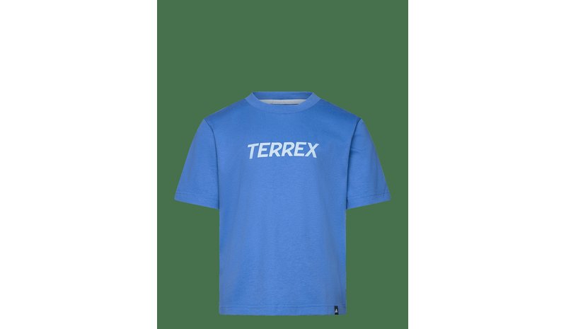 ADIDAS TERREX K Mt Logo Tee - RAYBLU - 170 – kuva 1/2