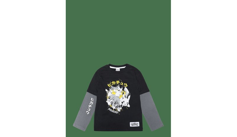 PÓKEMON Tshirt - BLACK - 116 – kuva 1/2