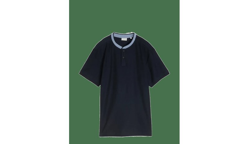TOM TAILOR Structured Polo - SKY CAPTAIN BLUE - L – kuva 2/4