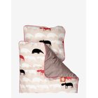 DONE BY DEER Bedlinen Baby Se Zoopreme - POWDER - 70X80 cm;28X35 cm