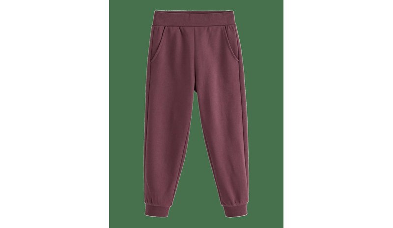 LINDEX Joggers With Brushed Inside - DARK LILAC - 128 – kuva 1/2