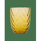 ANNA VON LIPA Wave Tumbler - AMBER - 25 CL