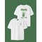 LMTD Nlnatcha Ss L Top - BRIGHT WHITE - 134-140 – kuva 1