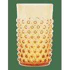 ANNA VON LIPA Hobnail Glass - AMBER - 200 ml