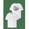 LMTD Nlnedition Ss L Top - BRIGHT WHITE - 170-176 – kuva 1