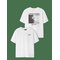 LMTD Nlnedition Ss L Top - BRIGHT WHITE - 158-164 – kuva 2