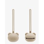 MAGNI TOYS Teddy Pacifier Pouch In Silicone, Beige, Lfbg Approved. - BEIGE - One Size""