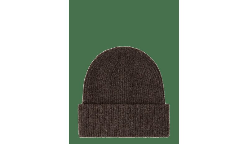 LINDEX Knitted Beanie - DARK BROWN - 2-4 – kuva 1/2