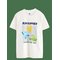 LINDEX T Shirt Fallguys - WHITE - 128 – kuva 1