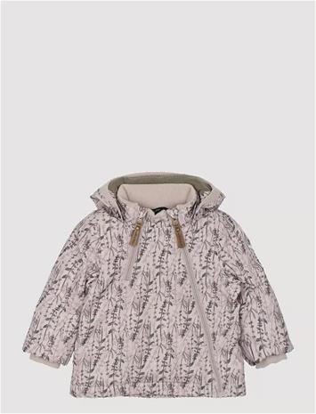 MIKK-LINE Polyester Baby Jacket - Aop - CLOUD GRAY - 80 – kuva 1/2