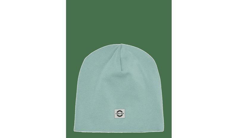 MIKK-LINE Cotton Hat - Solid - STONE BLUE - 110/116 – kuva 1/2