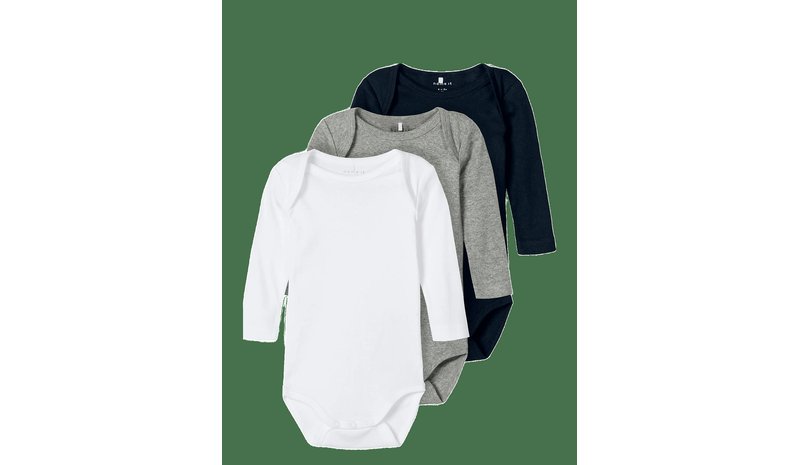 NAME IT Nbnbody 3P Ls Solid Noos - DARK SAPPHIRE - 86 – kuva 1/2