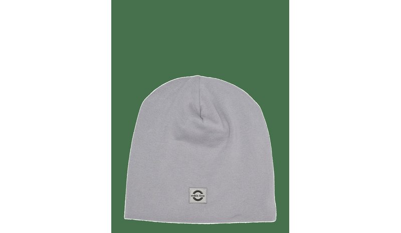 MIKK-LINE Cotton Hat - Solid - LAVENDER GRAY - 86/92 – kuva 1/2
