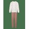 CELAVI Pyjama Set Ls - BEAVER FUR - 90 – kuva 1